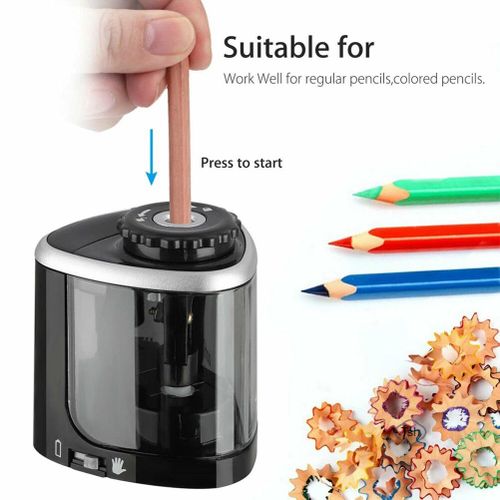 Small Portable Electric Pencil Sharpener Automatic/Manual