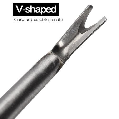 2pcs Cuticle Pusher Trimmer Remover Manicure Pedicure