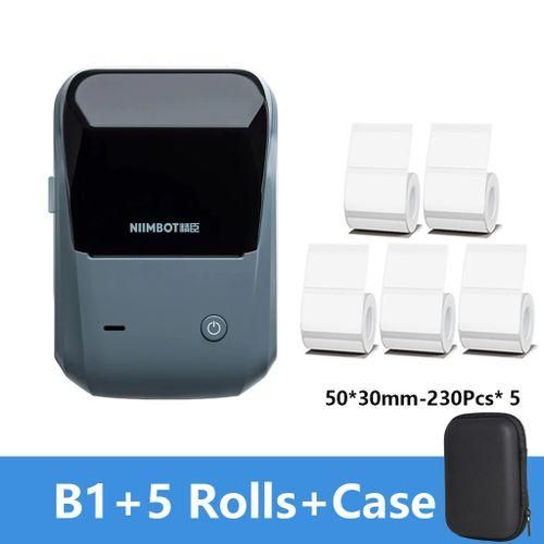 Niimbot B1 Mini Portable Thermal Printer Self-Adhesive Sticker Label Maker Pocket Printer Labeling Machine Bluetooth Niimbot