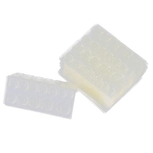Pack Of 240 Waterproof False Nails Tapes Breathable Glue