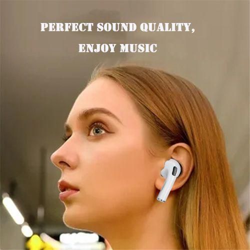 New Pro6 WhiteBlack Earphone Wireless Bluetooth Pods