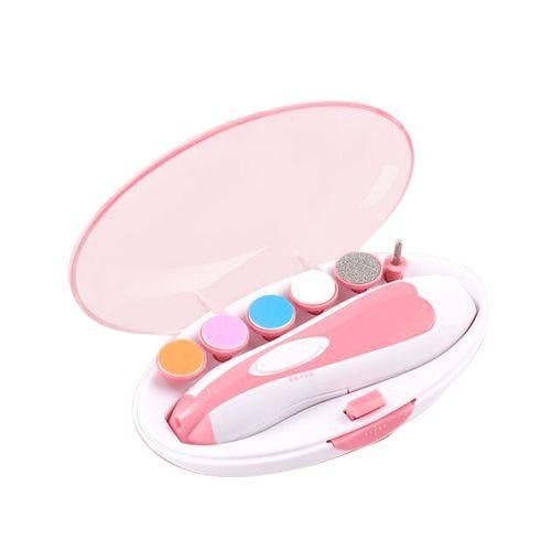 6in1 Baby Nail Trimmer With LED Light Electric Nail