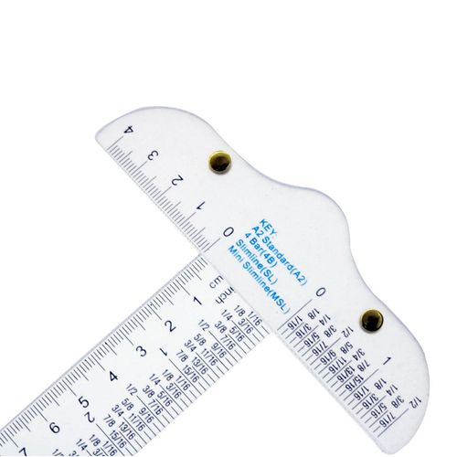 2 Clear Acrylic T Square Ruler 6