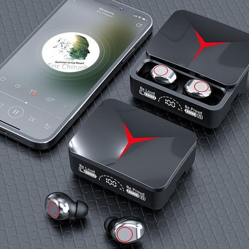 TWS M90pro Wireless Earphone Bluetooth-compatible Gaming Headset 5.3 Sport Headphones With Mic Charging Box Stereo Music