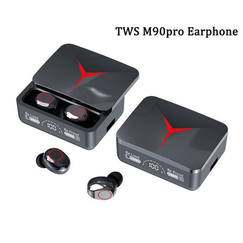 TWS M90pro Wireless Earphone Bluetooth-compatible Gaming Headset 5.3 Sport Headphones With Mic Charging Box Stereo Music