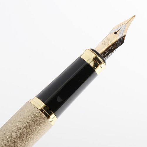 3pcs Steel 0.38mm 1.0mm 1.5mm Fine Nib Fountain Pen Smoothly Golden