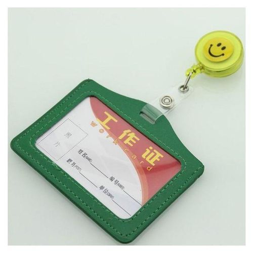 1pc/5pcs Resilience Steel Wire Rope Nurse Doctor Pull Rope School Office Supplies Key Ring Chain Anti Lost Id Card Badge Holder