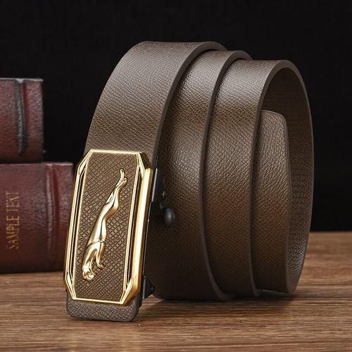 High Quality Cowhide Leather Men&rsquo;s Belt Luxury Brand Designer Waist Band Suit Jeans Formal Wear Famous Brand Waist Seal Belts