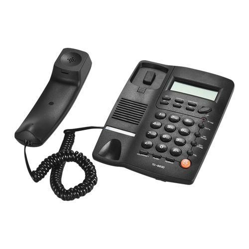 Desktop Corded Telephone Phone With LCD Display Caller ID