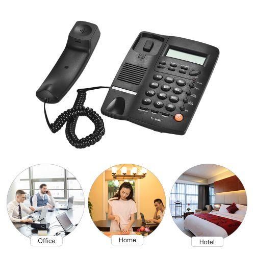 Desktop Corded Telephone Phone With LCD Display Caller ID