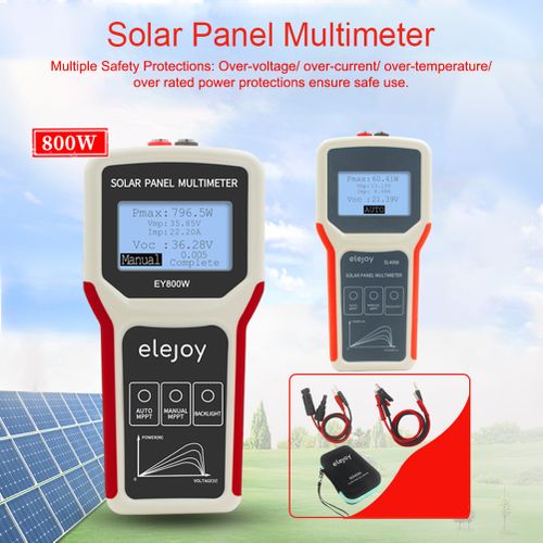 Portable Handheld Photovoltaic Panel Multimeter Auto/