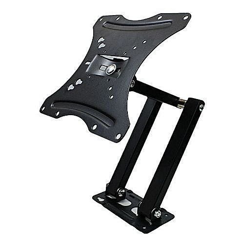 LCD LED TV 14-42&rdquo; Aluminum Alloy Tilt Swivel Wall Mount - Black
