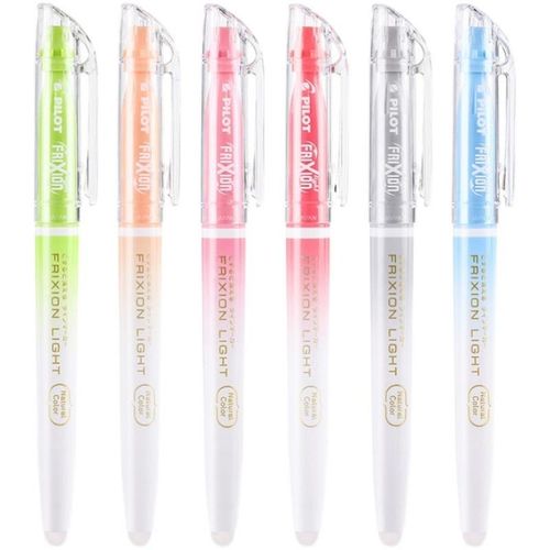 Pilot SW-FL Pastel Highlighter Pen 6 Colors Frixion Erasable Pens Japan