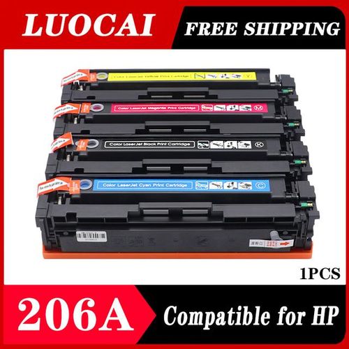 Compatible Toner Hp206 206a Hp207 207a For Color Laserjet Pro M282nw M283cdw M255dw M255nw M283fdw No Chip-1PCS Black