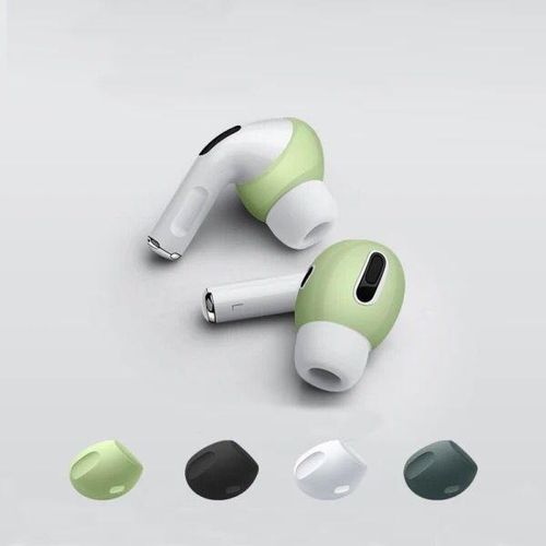 New Sillcone Earphone Ear Pads Caps Cover - Black