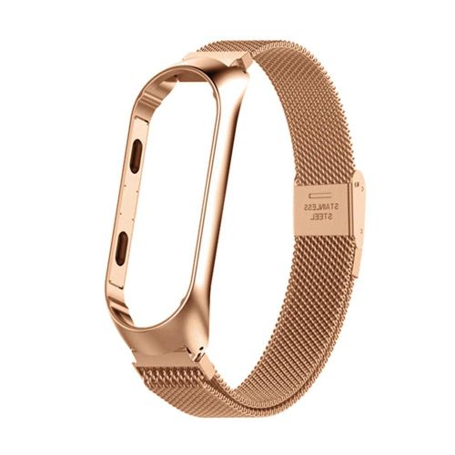 Stainless Steel Metal Replacement Strap Durable Smart Watch Strap for Xiaomi Band 3/4/5/6