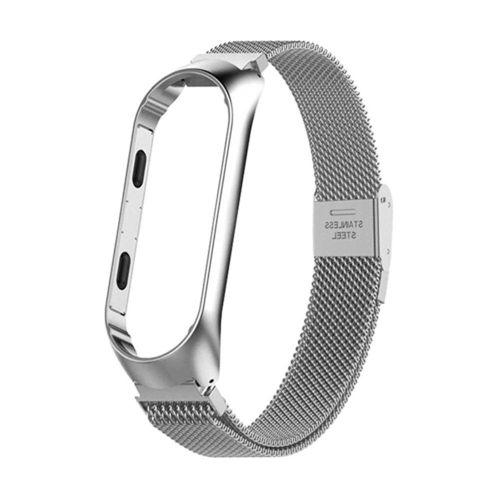 Stainless Steel Metal Replacement Strap Durable Smart Watch Strap for Xiaomi Band 3/4/5/6