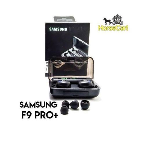 F9 Pro+ Samsung Earpods With Good Quality Sound - Black