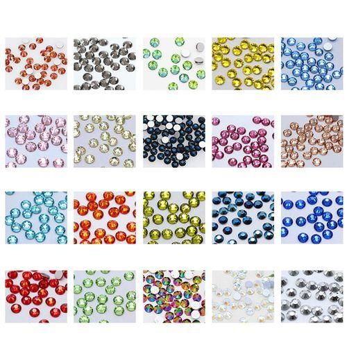 288x Round Rhinestones Decorations Nail  7mm