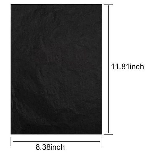 100 Sheets Carbon Paper, Black Graphite Paper for Tracing Patterns Onto Wood, Paper, Canvas, and Other Crafts Projects