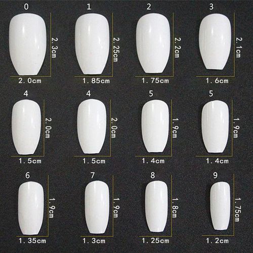 Charmful Women Art Natural Matte Nails Tips Press On Patch Nail  Beige