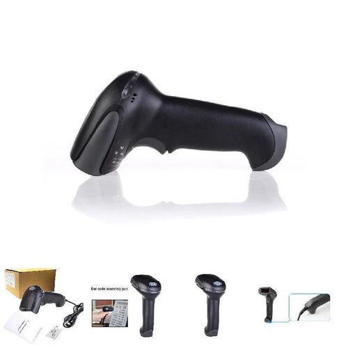 Portable Barcode Scanner Reader Bar Code Handheld Scan USB Cable