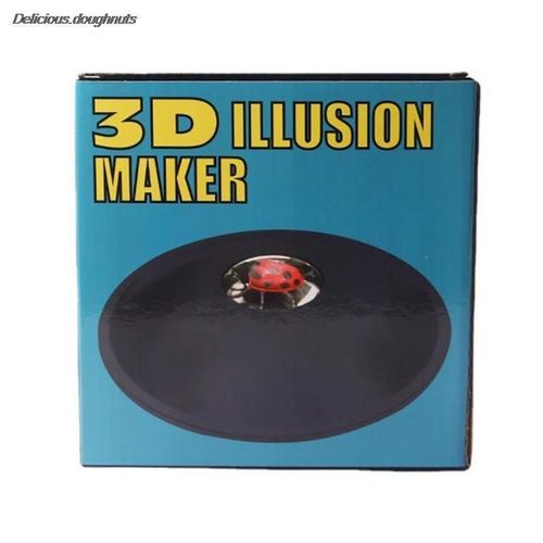 3D Mirror Illusion Creator Mirage Black Hologram Maker Parabolic Reflector for Children Education Science Fun Play Toys