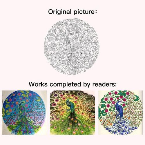 24 Pages Coloring Book Graffiti Painting Book Art Drawing English Edition Supplies DIY Toys Pencils School Craft for Children Students Adults Artists Relieve Stress