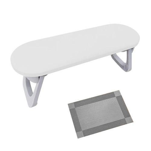 Hand Rest For Nail Manicure Arm Stand Round Corner White