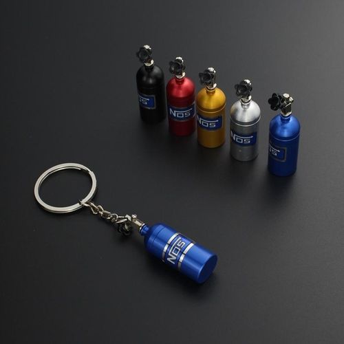 Car Tuning Alloy Wheel Rim Keychain Key Chain Auto Turbo Keyring Holder With Spin Brake Discs Hub Key Ring For Car Dropshipping