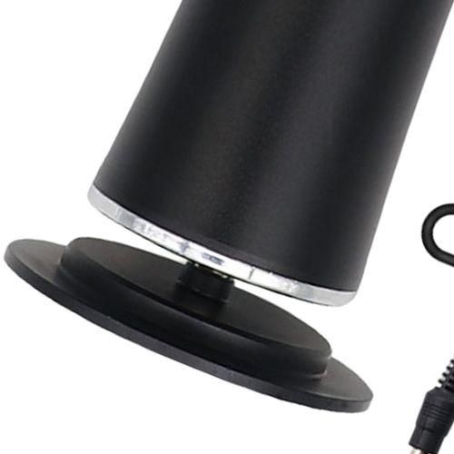 Electric Foot Files USB Rechargeable Pedicure  Scrubber Black