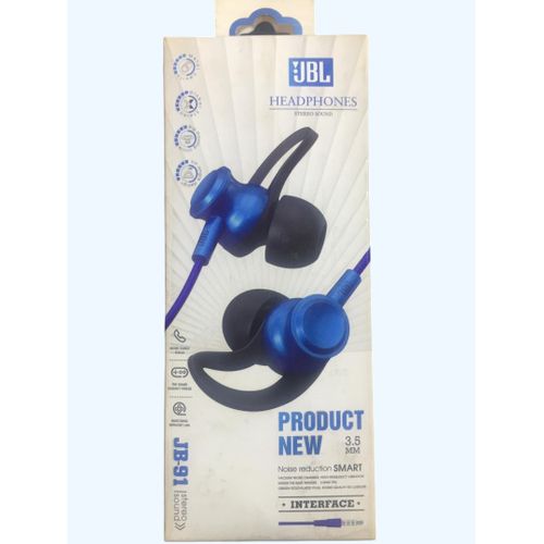 Earphones / JBL Earphones / in-ear Wired Headsets-White, Blue, Red