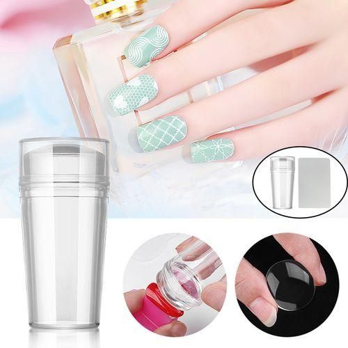 Nail Stamp Tool Nail Printing Tool Silicone Nail Stamper For Clear