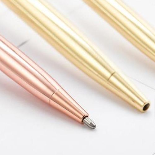 1PC Premium Metal Ballpoint Pen with Crown Diamond Nibs and Pen Clip Design Black Ink Medium Point 1.0mm for School, Gifts, Cute Kids Black