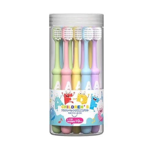 Children's Toothbrush Soft Bristle Gum Care Toothbrush Ten Barrel