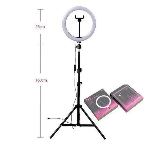 Other 10" (26cm) Dimmable LED Full Set Ring Light With A Tripod Stand - Black/White
