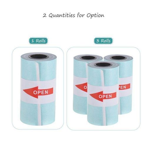 Printable Sticker Paper Roll Direct Thermal Paper With