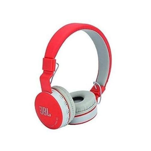 Extra bass Wireless Bluetooth Headphone - Red