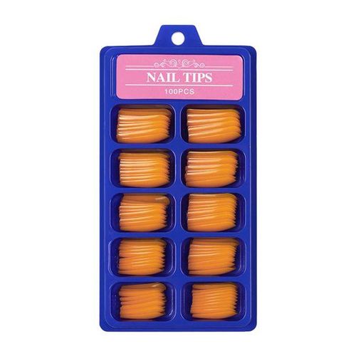 100 Pcs Ballerina Shape Full Cover Nails False Tips  Nails Nail 08