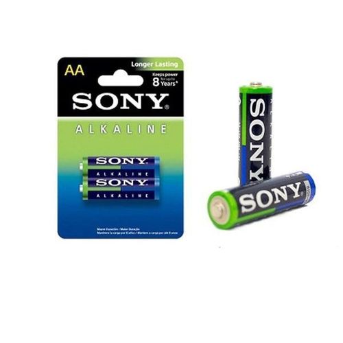 Sony Double A Non Rechargeable Batteries(AA) Upto 8yrs, Blue