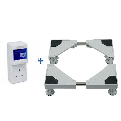 Fridge Guard + Fridge Stand - White/Blue/Black