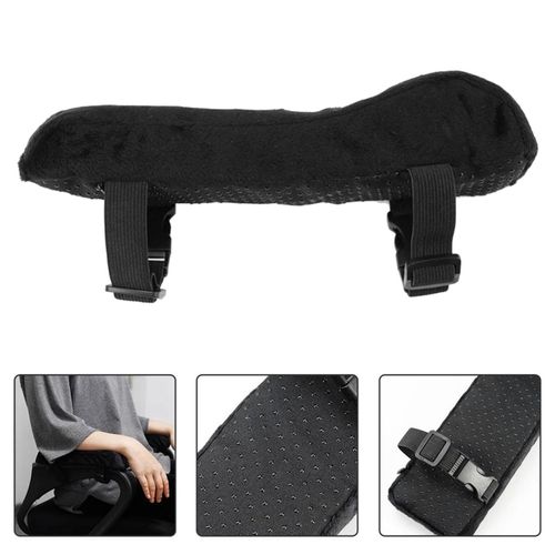 Chair Armrest Cushion Pad Memory Foam Pillow Arm Rest Cover