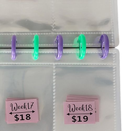 Cash Organizer Money Saving Binder Budget Binder Money