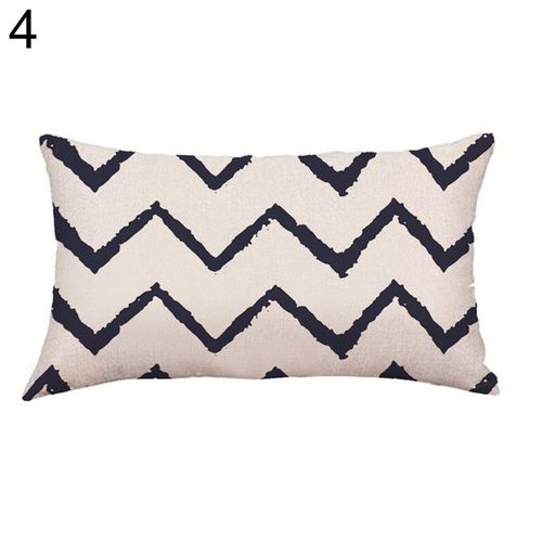 Bike Bird Geometric Pattern Throw Pillow Case Cushion Cover Sofa Bed Car Decor