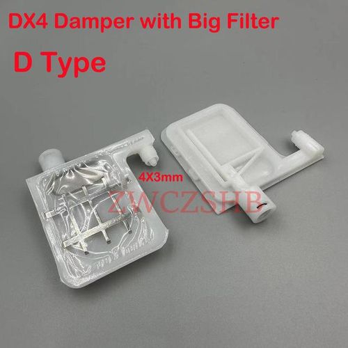 10PCS DX4 Printhead Big Ink Damper For Roland SP RS VS XJ VP XC540 640 300 740 Mutoh VJ1604 Mimaki JV3 JV22 DX4 Dumper Filter