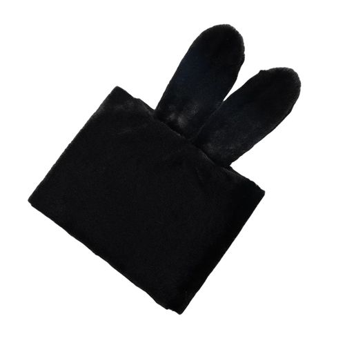 Black Rabbit Ear Bouquet Wrap Cloth Reusable For Christmas