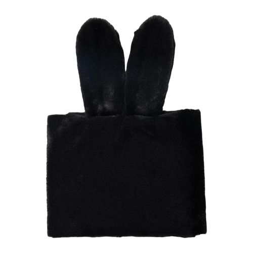 Black Rabbit Ear Bouquet Wrap Cloth Reusable For Christmas