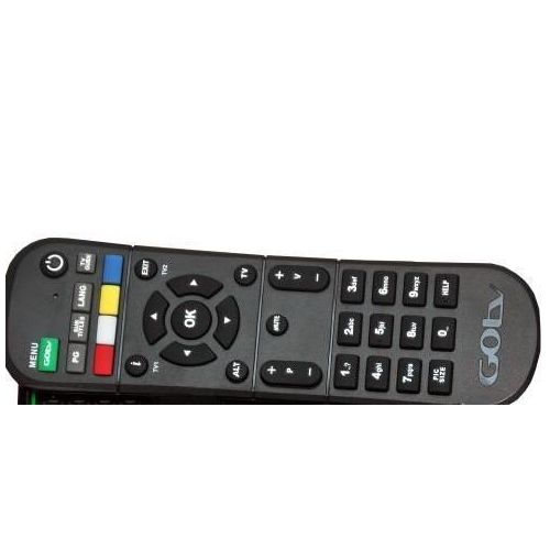 Gotv Latest Model Remote Control for Replacement - Black