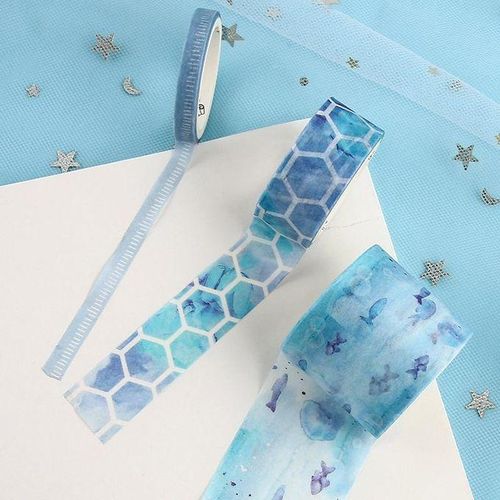 10Pcs/Set Decorative Kawaii Washi Tape Set Japanese Paper St