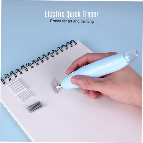 Tenwin Electric Eraser Kit With 16 Eraser Refills